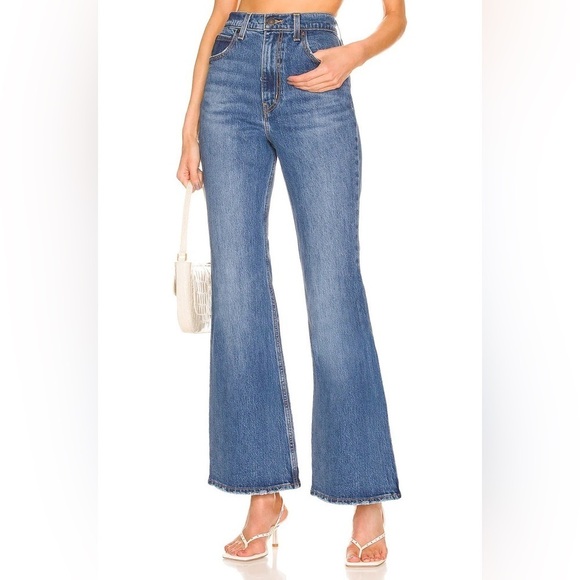 Levi's Premium 70s High Rise Flare in Sonoma Step 26‎ - Picture 1 of 9